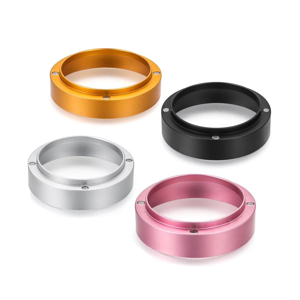 51mm 54mm 58mm Krups Aluminum Dosing Ring With Magnet For Brewing Bowls Coffee Tampering Espresso Barista Tool
