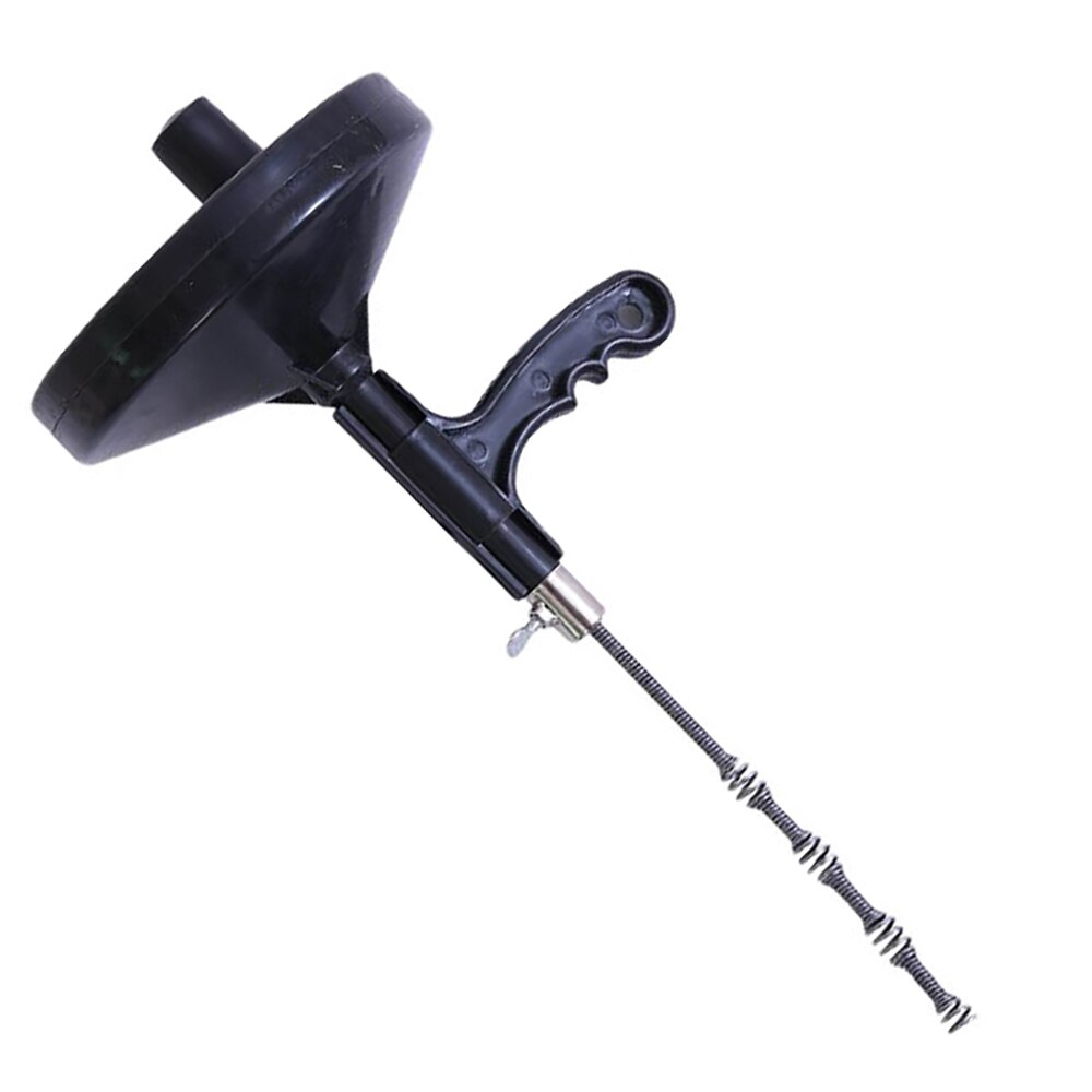 Black Kitchen Toilet Sewer Blockage Hand Tool Pipe Kitchen Cleaning Toilet Pipe 5m Drains Dredge Cleaner Sink Cleaning Tool