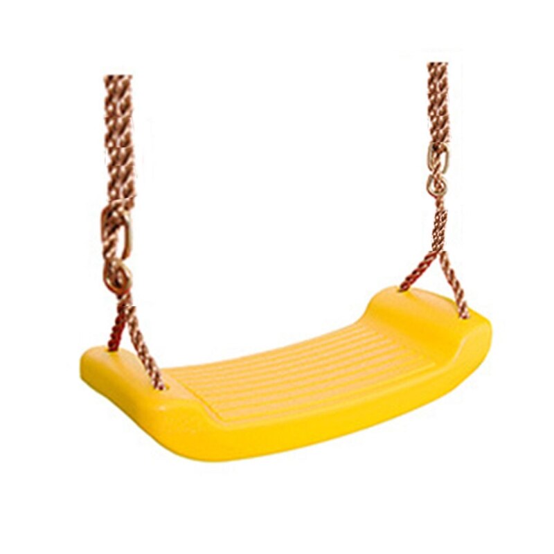 Huśtawka linowa z liną i pierścieniami montażowymi dzieci dziecko dzieci maluch plastikowe huśtawki zewnętrzne huśtawki wewnętrzne zestaw akcesoriów: D