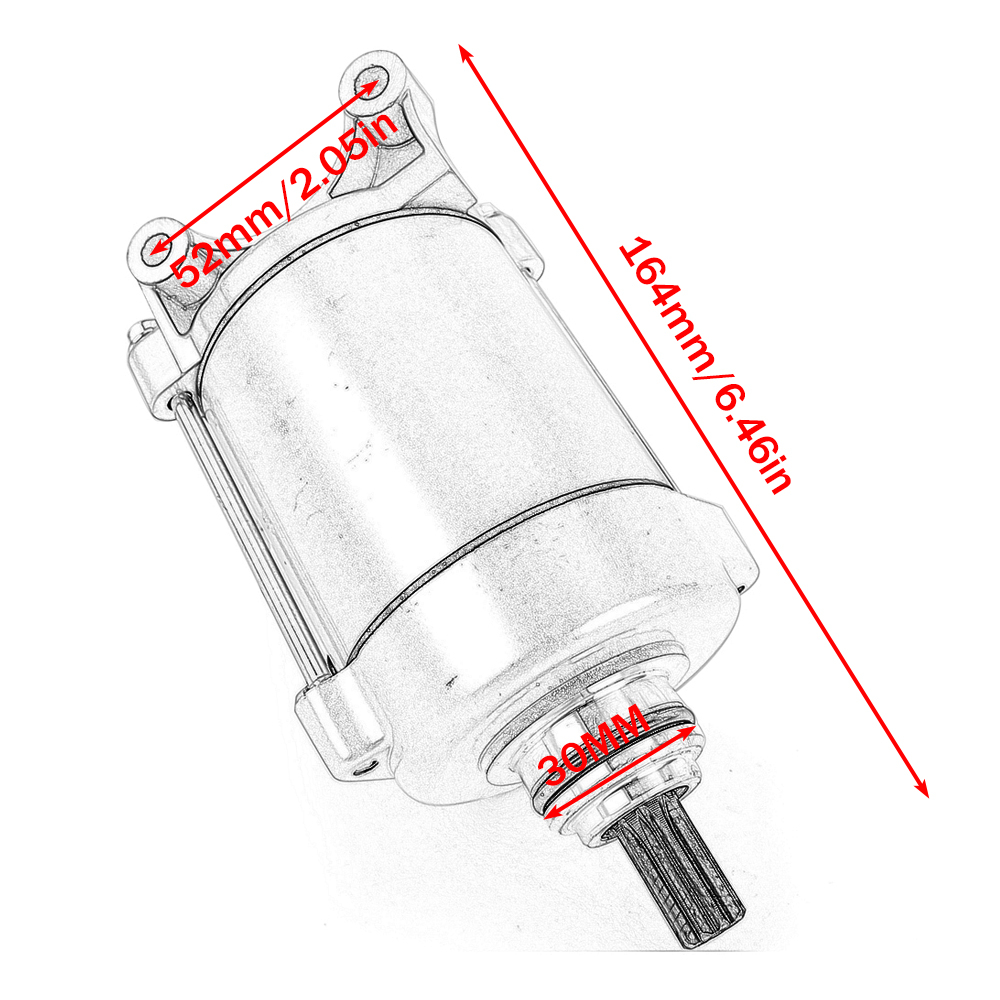 31200-BA7-9000 Motorcycle Starter Motor For Daelim VT125 Evo 2000 2001 2002 2003 2004 2005