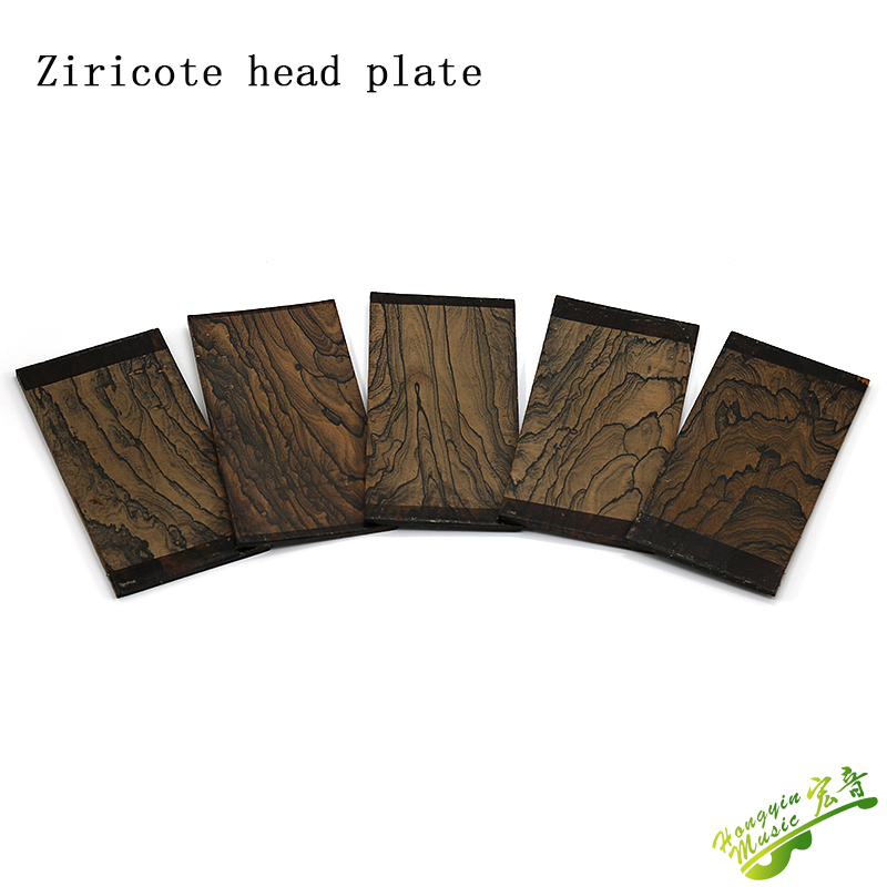 Planche de maquillage en placage de poupée de guitare, 1 pièce, patch de tête de guitare, décoration en bois massif, planche de protection de guitare électrique, production arrière