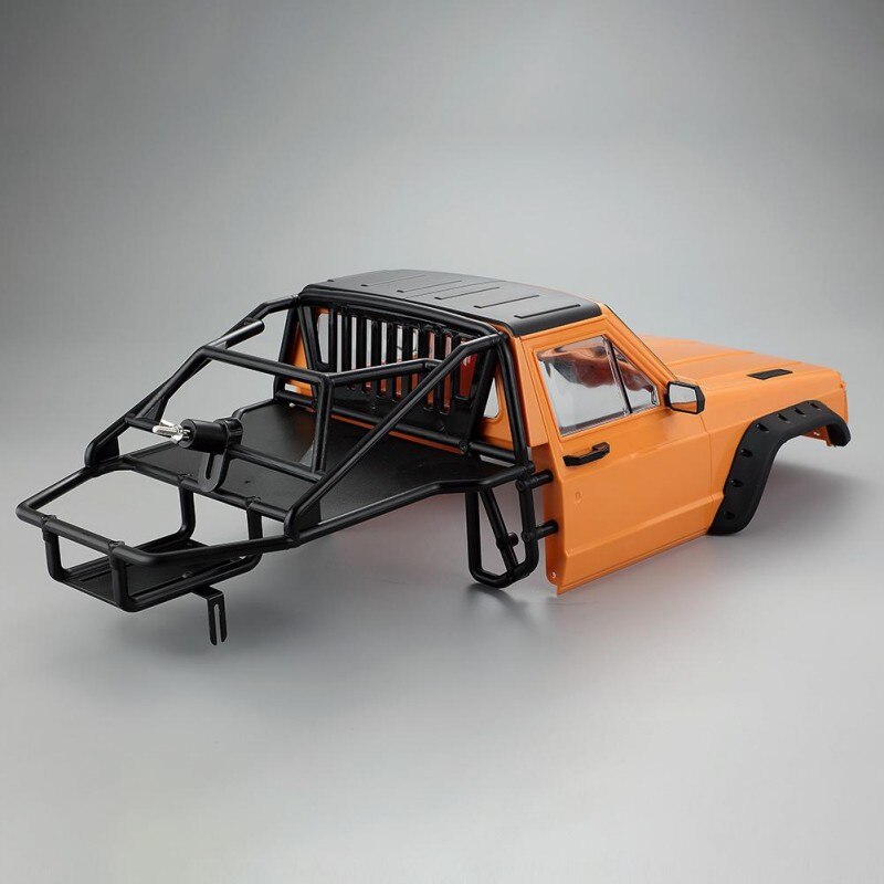 RC Car Body Cab & Back-Half Cage for 1/10 RC Crawler Traxxas TRX4 Cherokee Axial SCX10 90046 Redcat GEN 8 Scout II,Back Half Cag