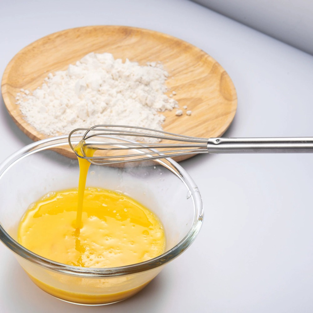 Mini 304 rostfria handvispar äggvisp mjölkskummare bakmixer hållbar kompakt köksverktyg för bakning kaffe matlagning