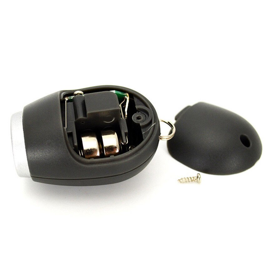 Horloge numérique à projection de l'heure, mini veilleuse led, projecteur, lampe de poche, porte-clés, petite horloge portable, 2.5*3*4cm octobre #3