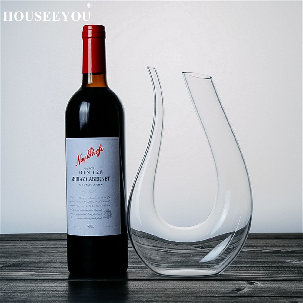 Ménageyou – carafe à vin rouge en cristal fait à la main de 1500ML, ensemble de carafe à eau de Brandy, pichet, bouteille de Champagne pour Bar, de mariage
