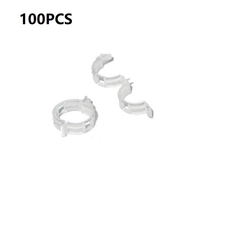 50 Attaches Rapides Réutilisables Westmark | Longueur 12 Cm | Plastique Rouge | Pour Sacs Et Emballages | Fabriqué En Allemagne