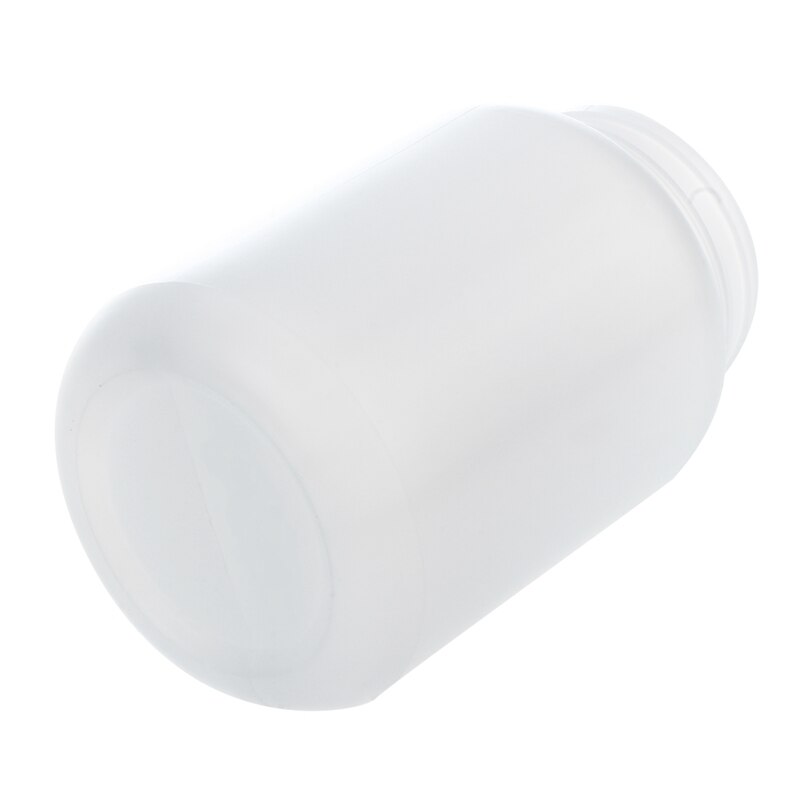 2X Laboratory Chemical Storage Case White Plastic Widemouth Bottle 500ML