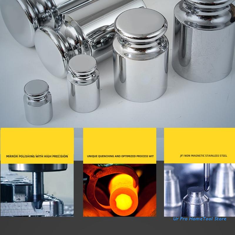 Stainless Steel Weight M1 Calibration Weights Precision Gram Scales Standard Weights Applicable Digital Scale