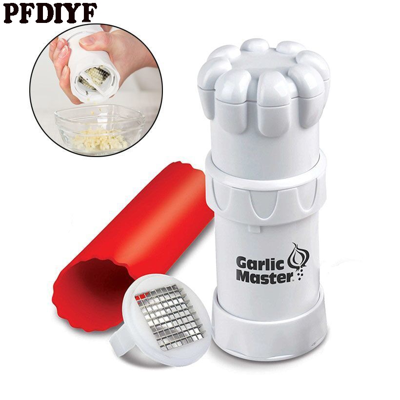 Multi-function Garlic Cutter Cube Garlic Press Chopper Crusher Garlic Slicer Fruit & Vegetable Cooking Tools Kitchen Accessories