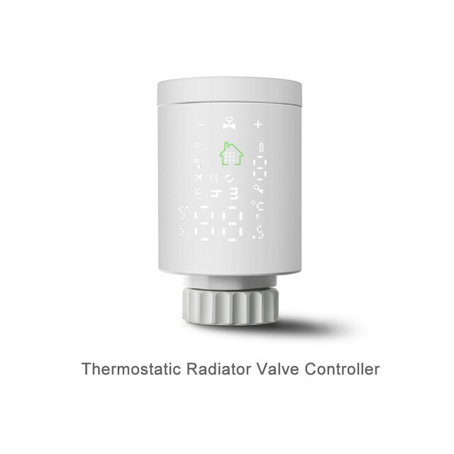 Vanne de Thermostat de radiateur intelligente AVATTO Zigbee, contrôleur d'actionneur de vanne de radiateur thermostatique Tuya pour Alexa, Google Home: Valve controller