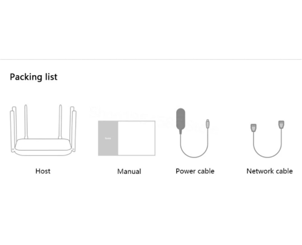 Original Xiaomi Redmi AC2100 Router AC2100 2,4G 5,0 GHz 128MB RAM 2033Mbps Wireless Router repetidor Wifi trabajar con Mijia APP