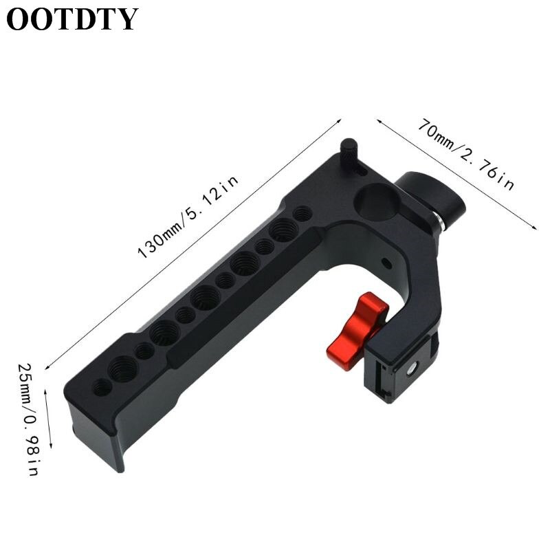 FOTGA Mini Top Handle With 1/4 Inch - 20 Screws, Top Handle, Side