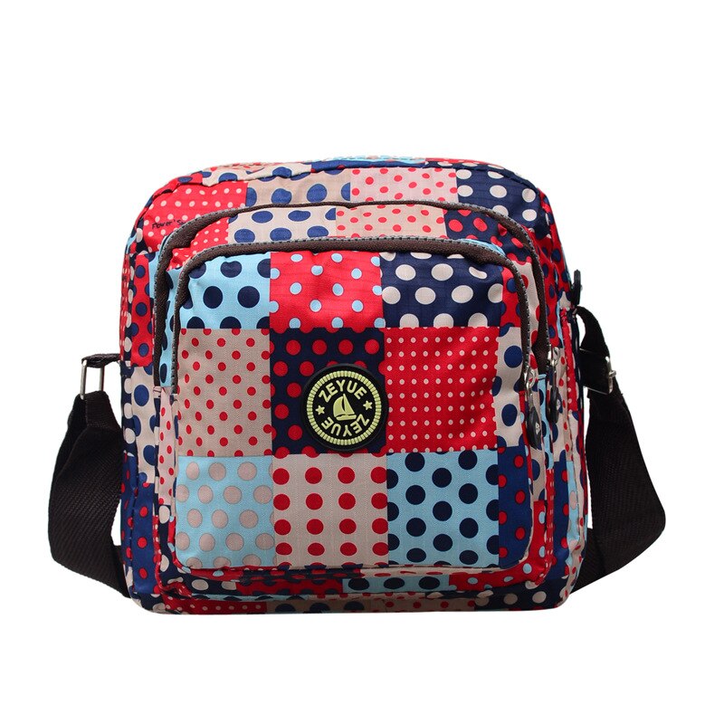 Women Canvas Nylon Outdoor Waterproof Shoulder Bag Female Handbag Messenger Bags For Lady Crossbody bag Large Capacity: CSBD