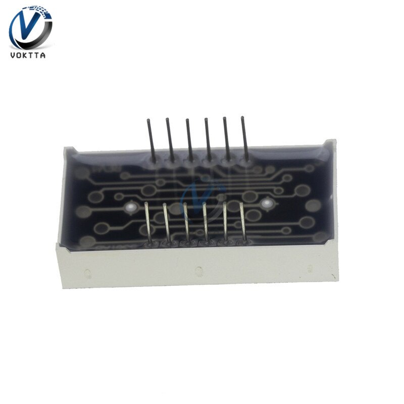 0.56 Inch 7 Segment LED display 1 bit / 2 bit / 4 Bit Time Digital Tube Red Common Cathode Display Digital Display Tube AS