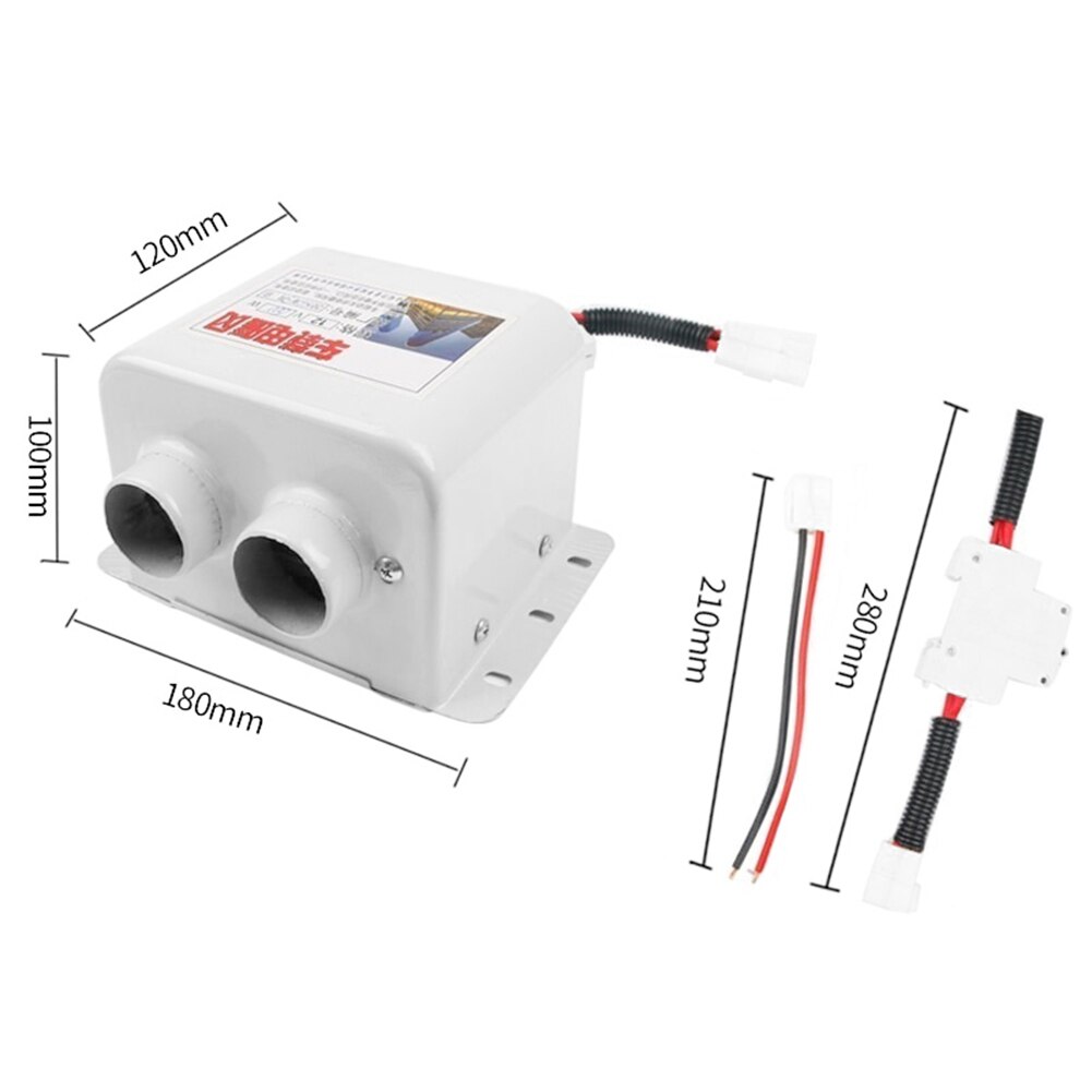 The durable400/600/800W 12/24V Portable Truck Car Heater Fan Windshield Defroster Demister