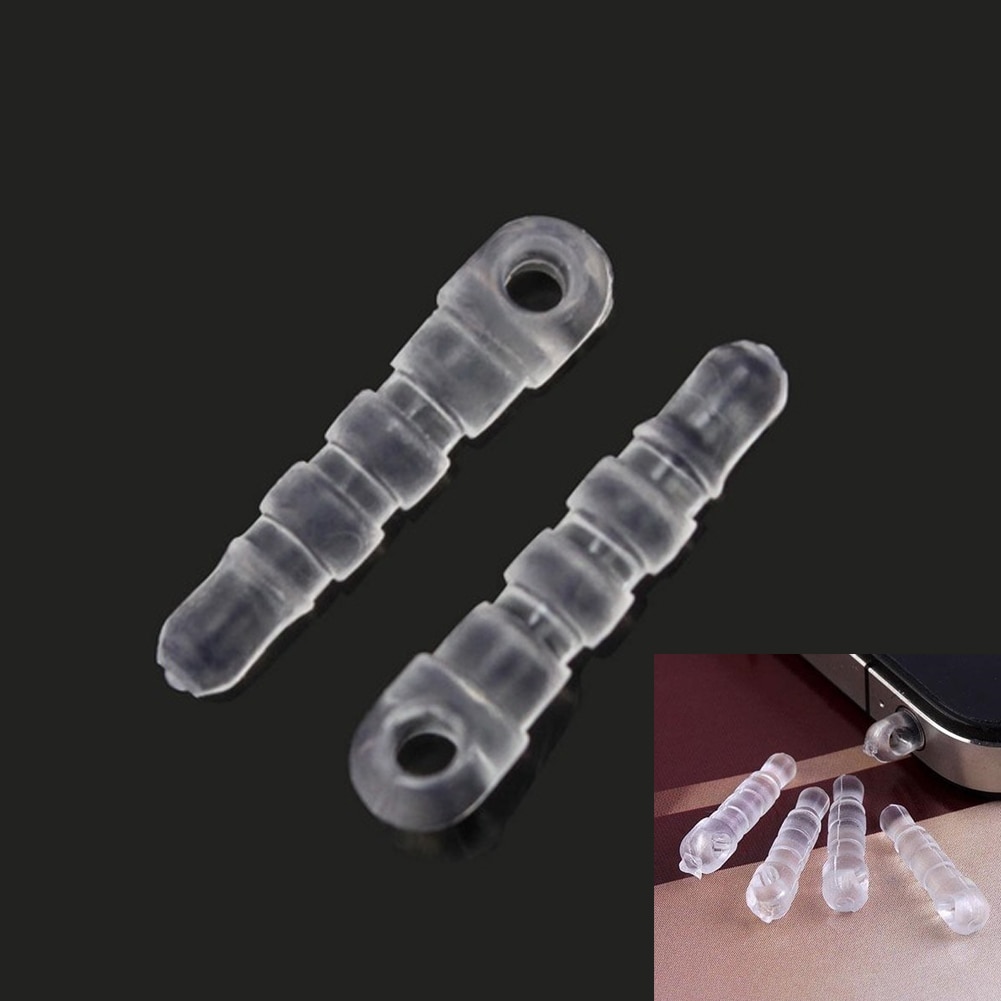 100 pçs x 3.5mm silicone fone de ouvido à prova de poeira plug para android fones de ouvido linha dados plugue poeira telefone poeira plug fones de ouvido plug