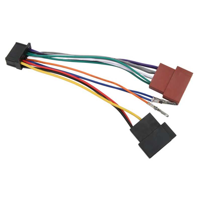 Iso Radio Harness Adapter Radio Kabelboom Adapter Compact Hittebestendige Vervanging Voor Pioneer Oude Audio Voor Reizen