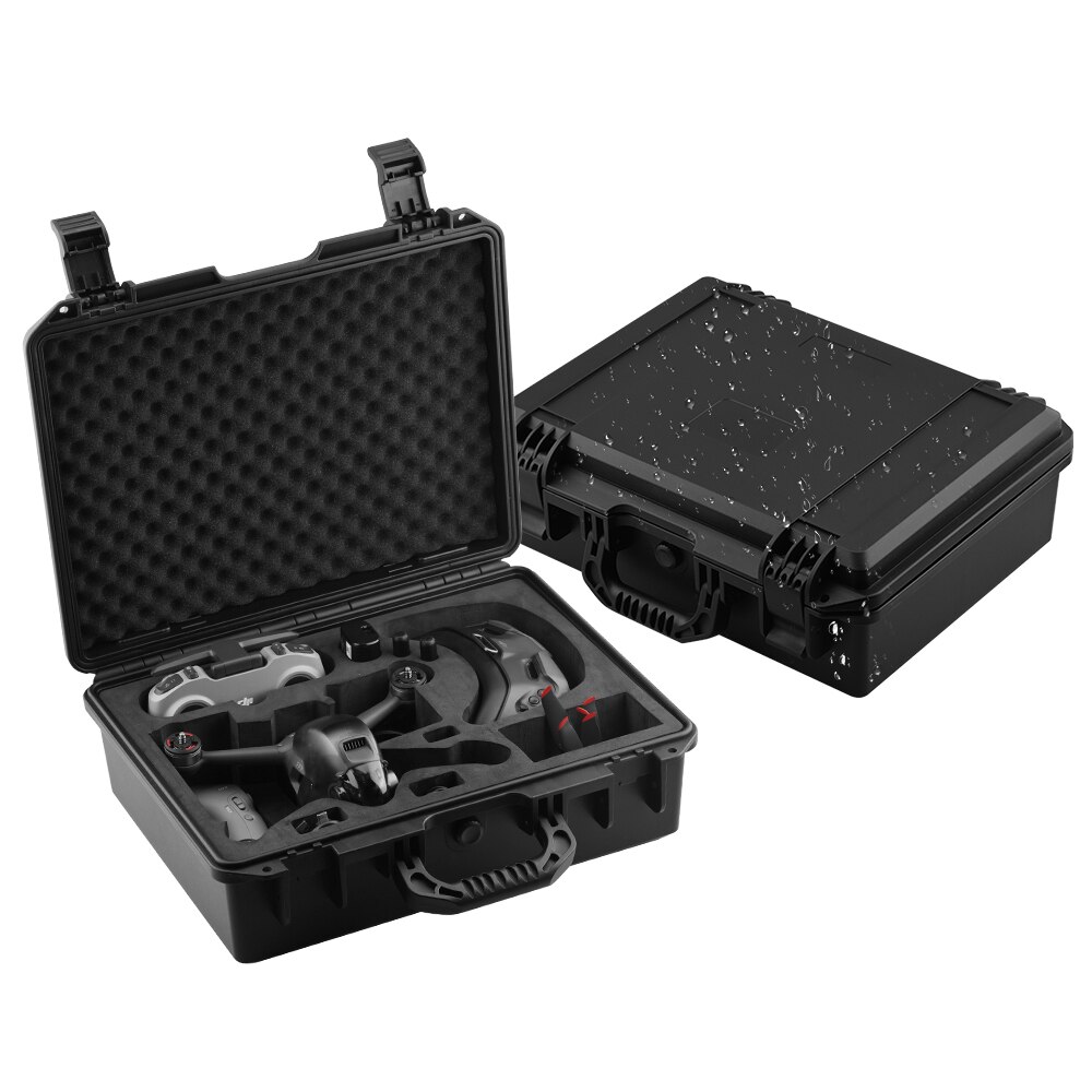 Draagbare Draagtas Waterdichte Koffer Harde Shell Tas Handtas Doos Voor Dji Fpv Combo Drone Accessoires Grote Capaciteit Case: Default Title