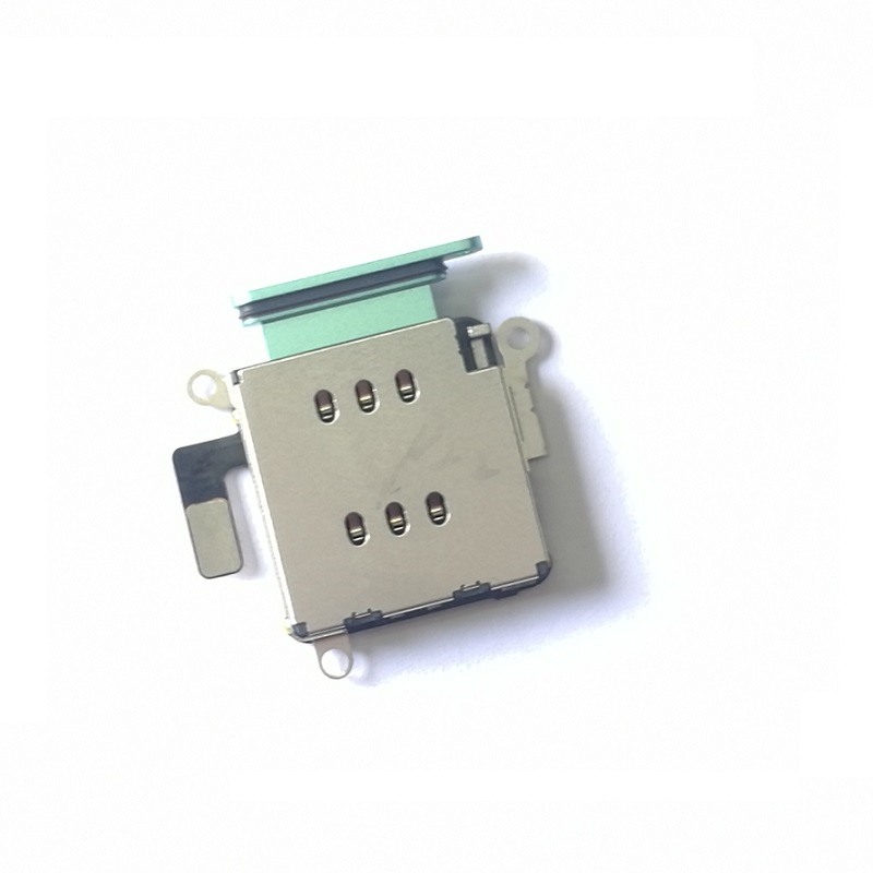 Para iPhone 11 11Pro 11 Pro Max lector de Doble tarjeta SIM flex cable + soporte para tarjeta SIM reemplazo adaptador de ranura