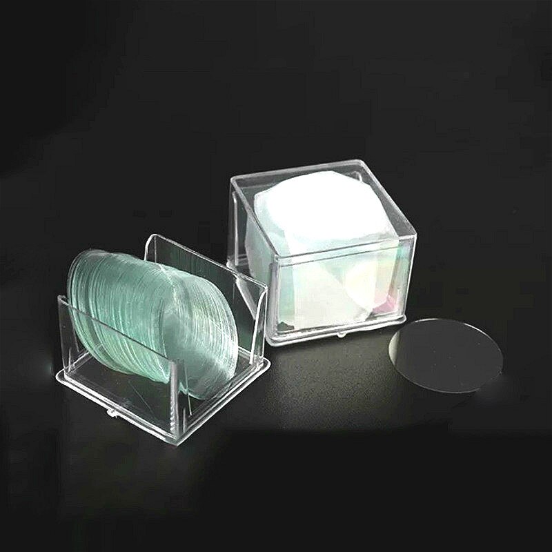 Kreis Mikroskop Deckglas Einweg Runde Coverglass Für Wachstum Abdeckung Gläser 3mm 4mm 5mm 30mm 35mm 40mm 60mm 80mm 100 Stck