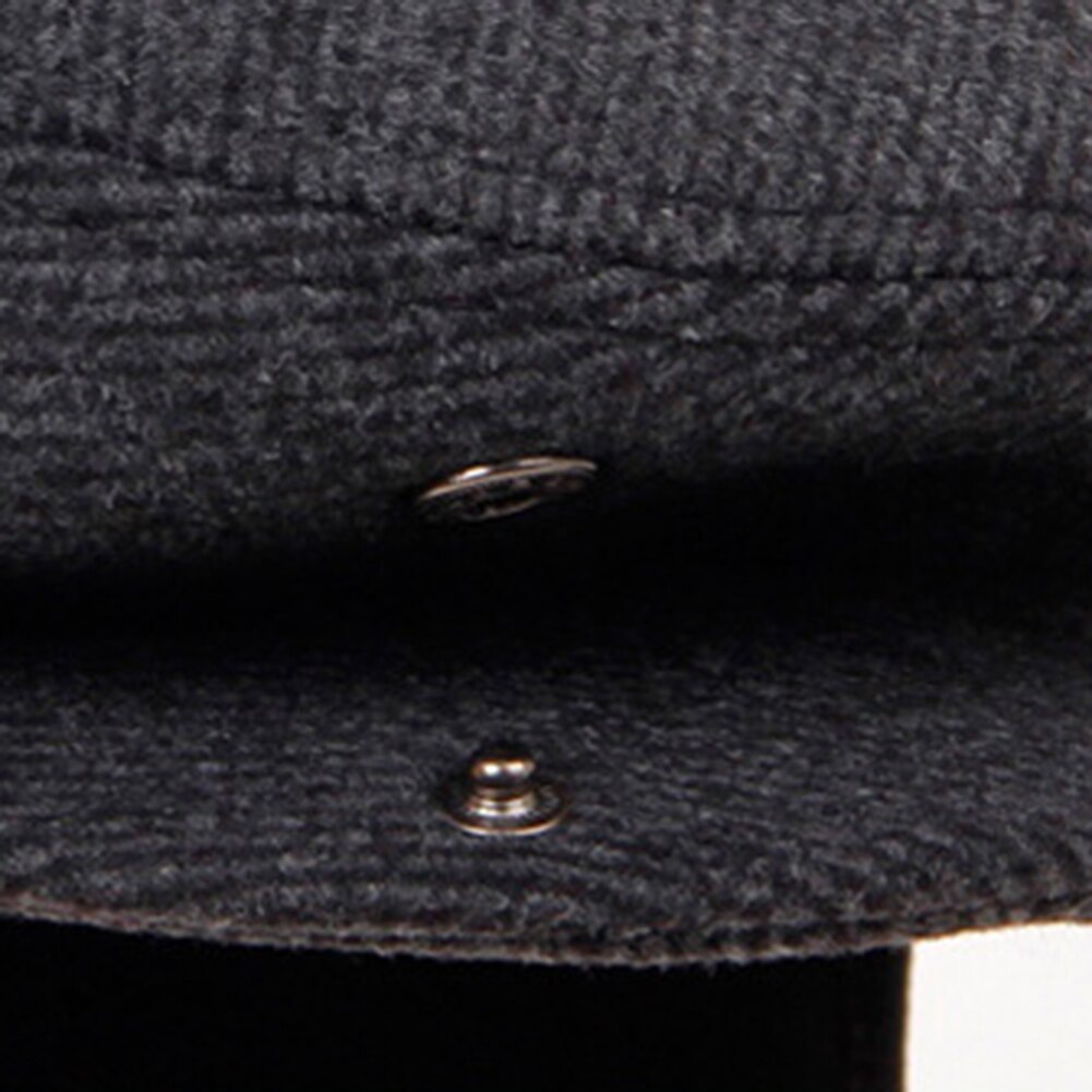 Peaky Blinders-Sombrero de lana con visera plana para hombre y mujer, gorra de malla con visera plana de Golf, Unisex, para otoño e invierno, poliéster