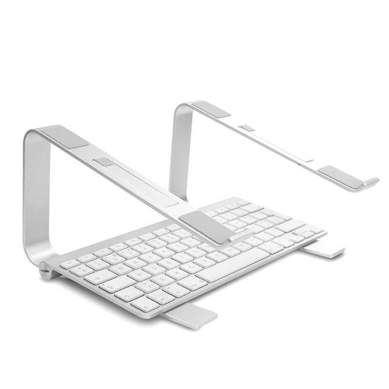 Suporte para laptop, compatível com mac macbook pro air, apple, notebook, alumínio