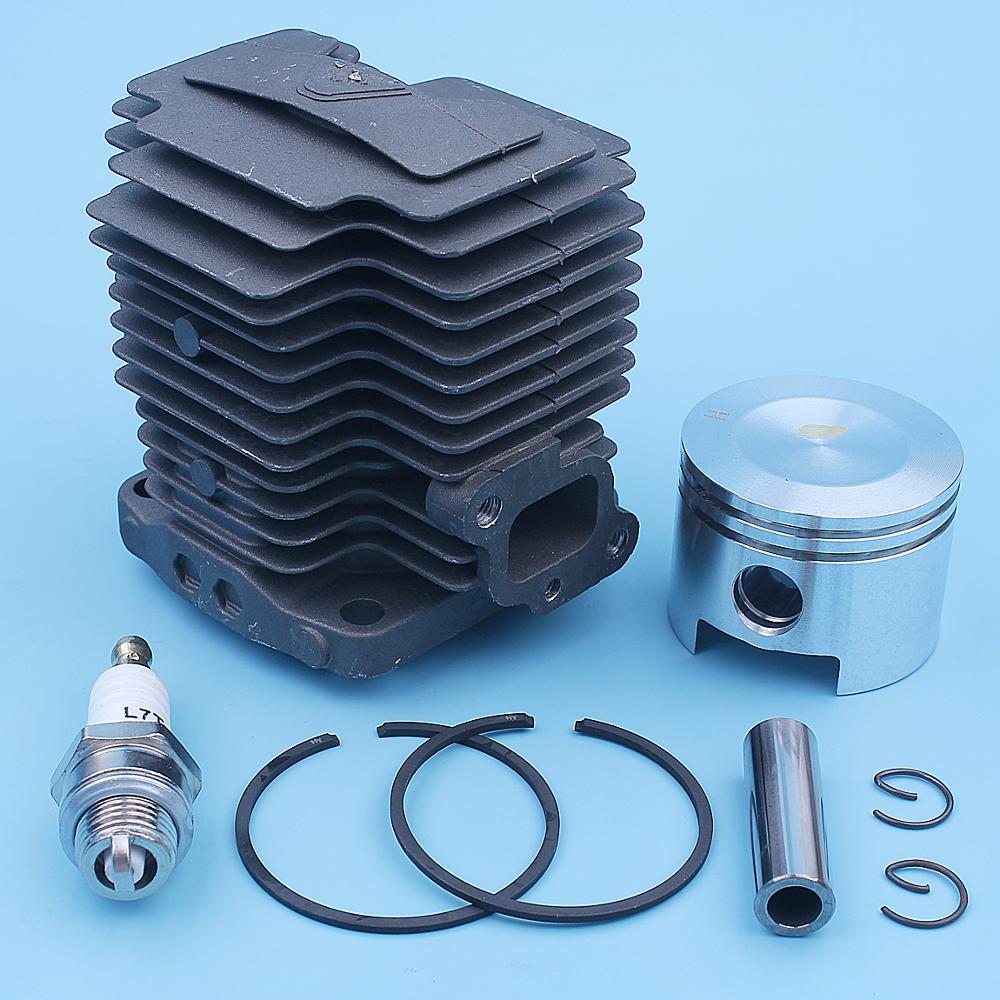 44mm -sylindret stempelsett for kawasaki  th48 kbh 48a ha048j ha048j-as50 motorsag 11005-2123, 11005 2123 reservedeler