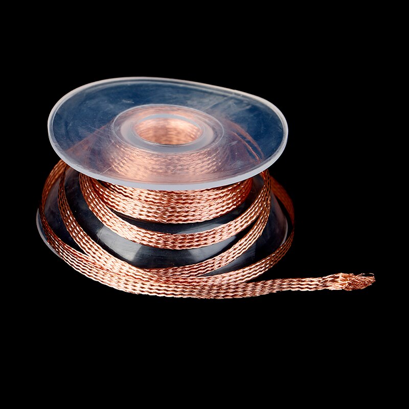 Treccia Di Saldatura Desolante 1.5m X 2.5mm - Per Rimozione Stagno, Pulizia PCB, Rame - Foto 6