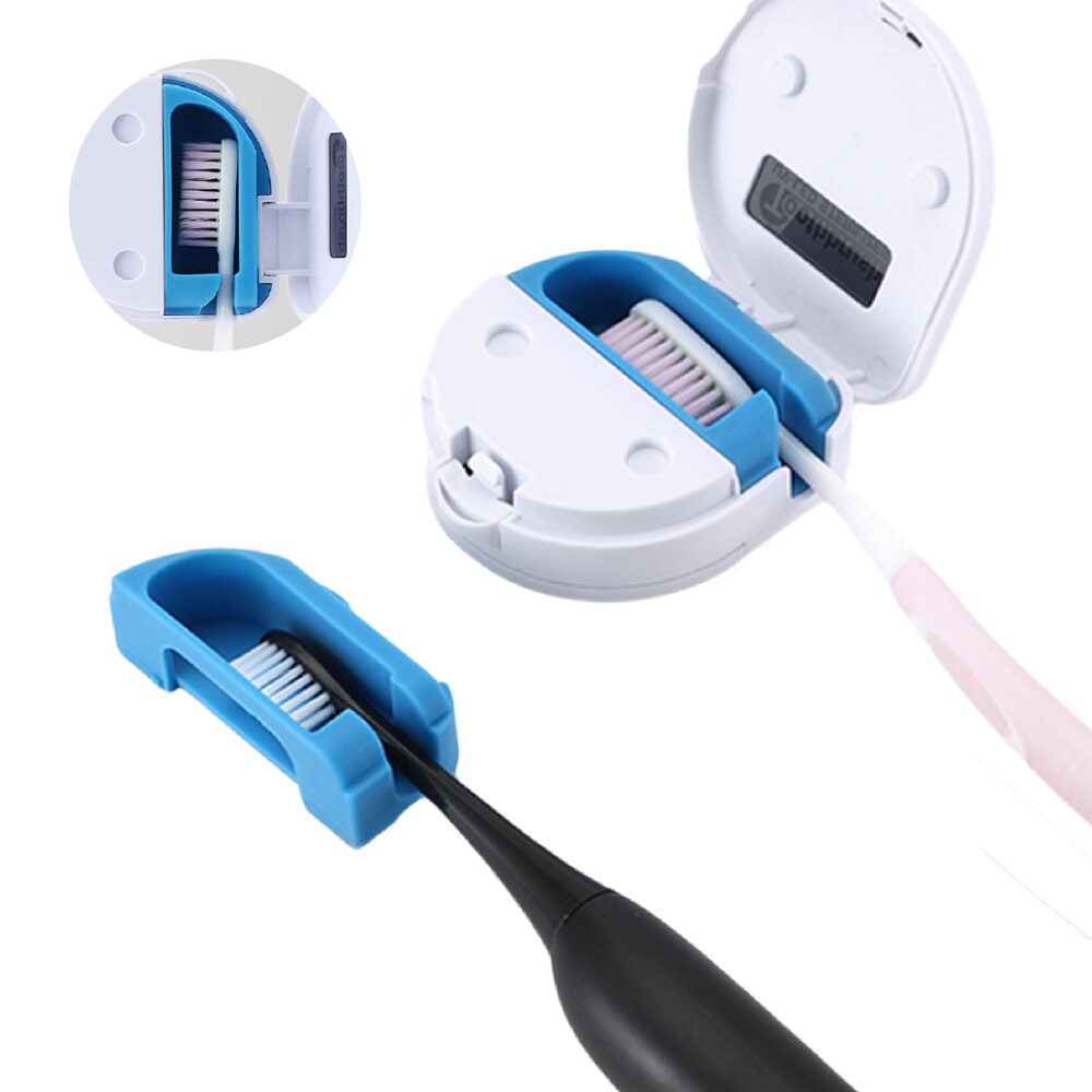 Portable UV profond porte-brosse à dents étui brosse à dents désinfectant mural ou comptoir utiliser brosse à dents stérilisateur pour la maison
