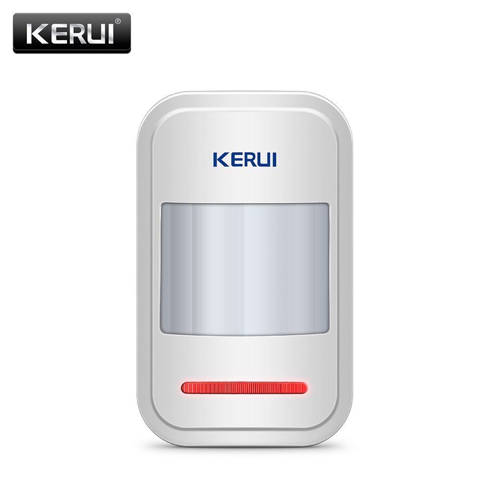 KERUI, Kit de bricolaje, W2 sistema de alarma WIFI/GSM 2,4 pulgadas Touch Panel seguridad Detector de movimiento, Sensor de puerta Buglar sistema de alarma: P819 motion sensor