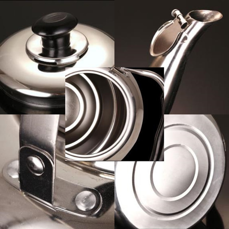 Marmite de fusion 4l pour cire de soja paraffine eau café, Pot chauffant pour savon bougie à bricoler soi-même, en acier inoxydable magnétique ou Non magnétique