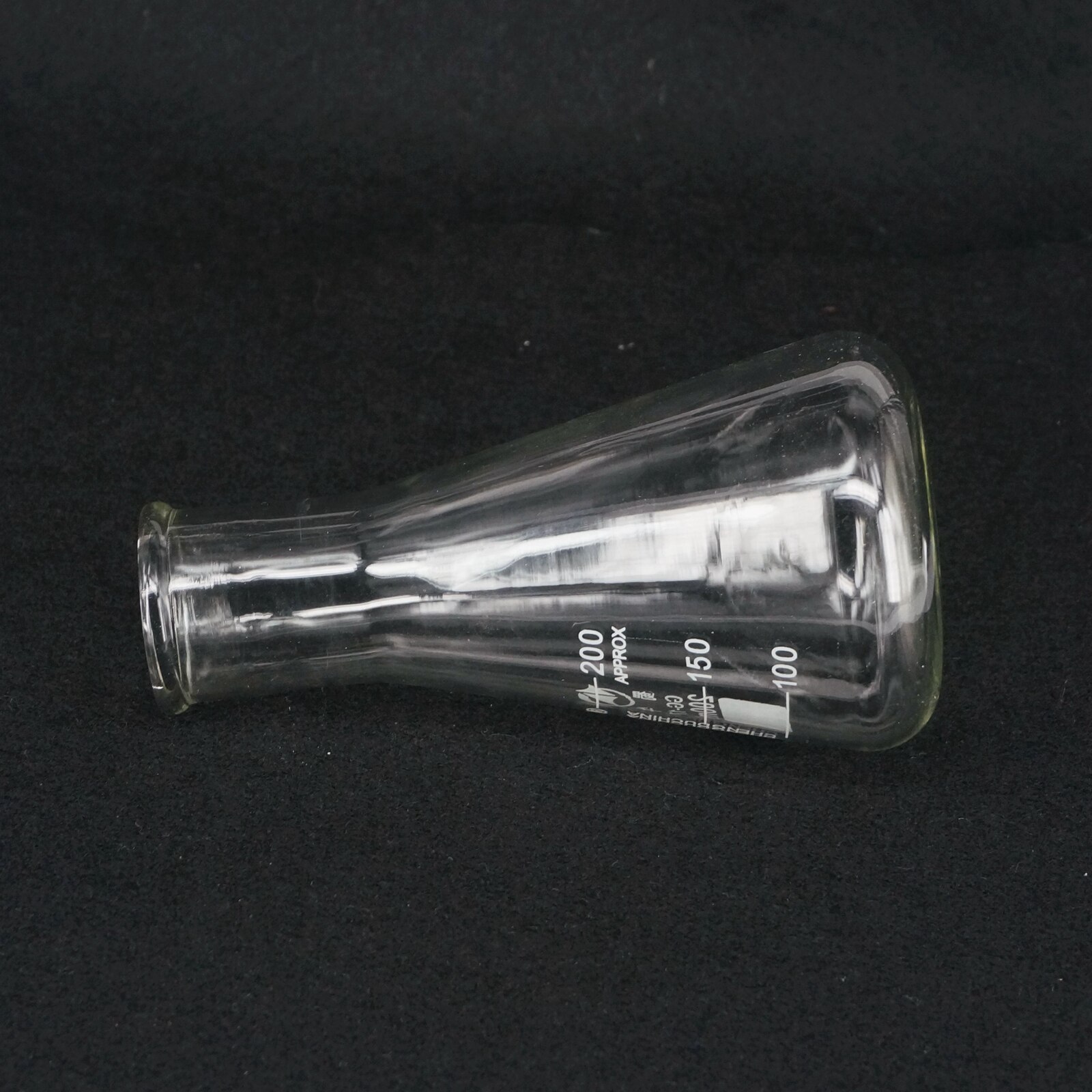 200ml Wide Neck Borosilicate Glass Conical Erlenmeyer Flask For Chemistry Laboratory