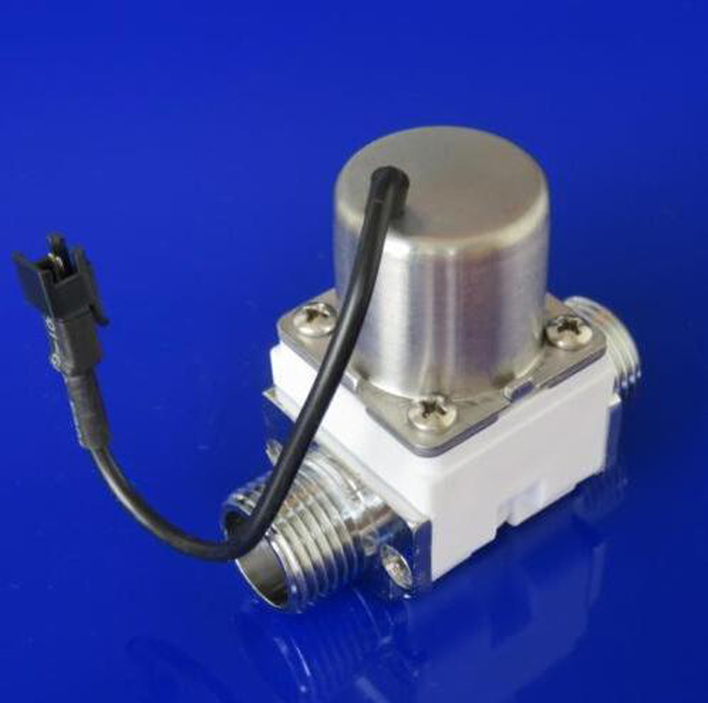 Electric Bi-stable 6v dc water valve G1/2 inch intelligent pulse sensor faucet solenoid valve for fluid flow