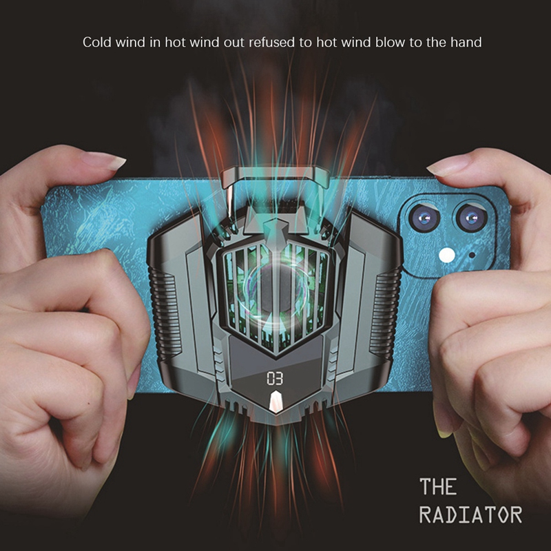Halfgeleider Mobiele Telefoon Radiator Mobiele Telefoon Game Gamepad Houder Radiator Voor Iphone Android Telefoon Universal