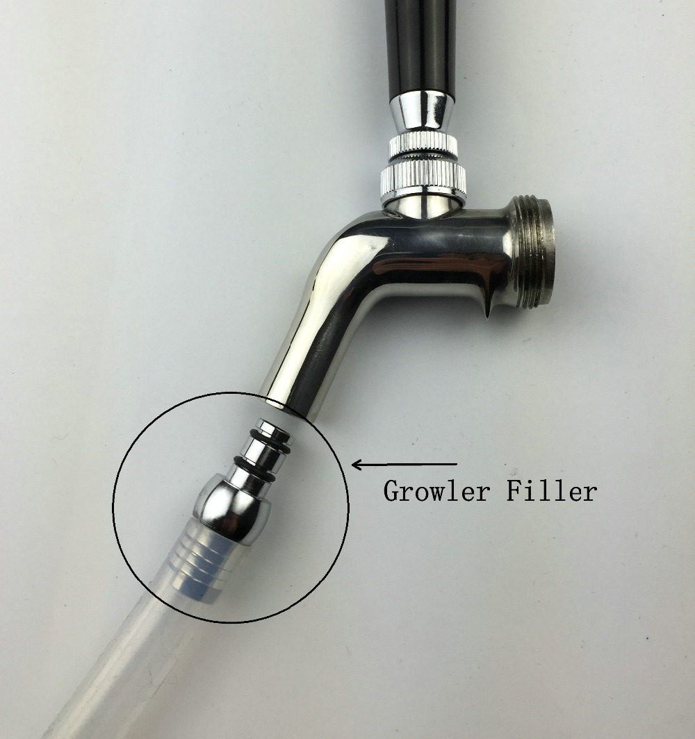 Growler Filler for beer faucet ,Bottle Filler Homebrew Draft Beer Keg
