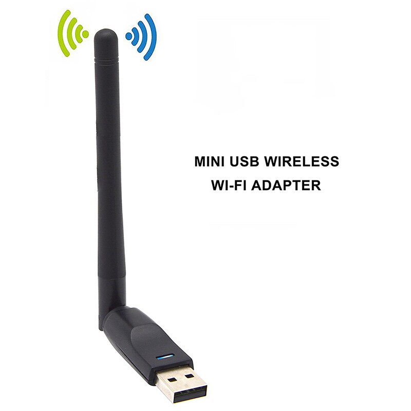 Kebidu 150Mbps USB 2,0 WiFi Drahtlose Netzwerk Karte RT5370 802,11 b/g/n LAN Adapter mit drehbare antenne für PC Laptop