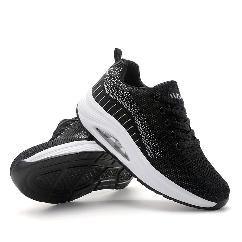Neue Keil Sneaker Abnehmen tonisieren Schuhe Wasserdicht Dicken Boden ErhöHenne lässig Frauen Fitness Schuhe Stoßdämpfer Springen Schuhe