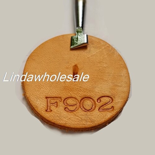 Lederen Carving Graveren Gereedschap F902/F902-2/F916/F918, metalen gereedschap, lederen postzegels