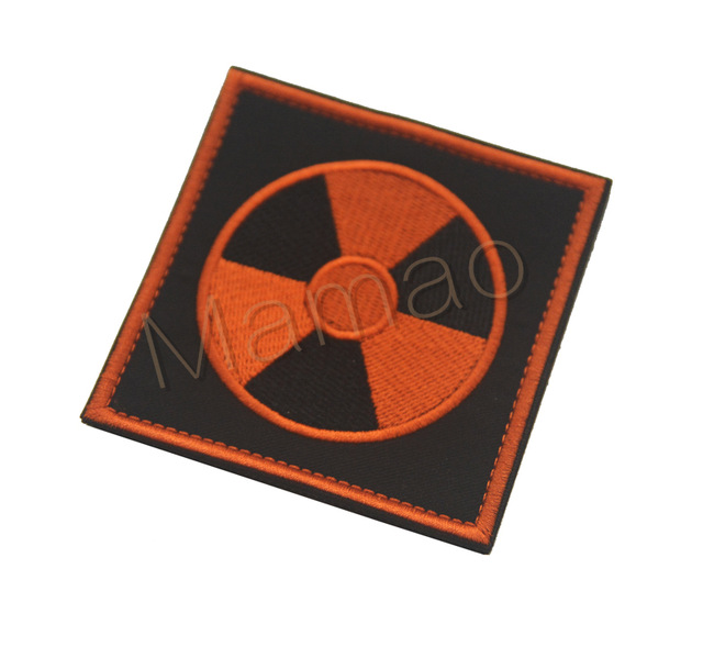 Streep Kerncentrale Straling STALKER S.T.A.L.K.E.R. Facties Huurlingen Loners Atomic Power Badge Patch Tsjernobyl