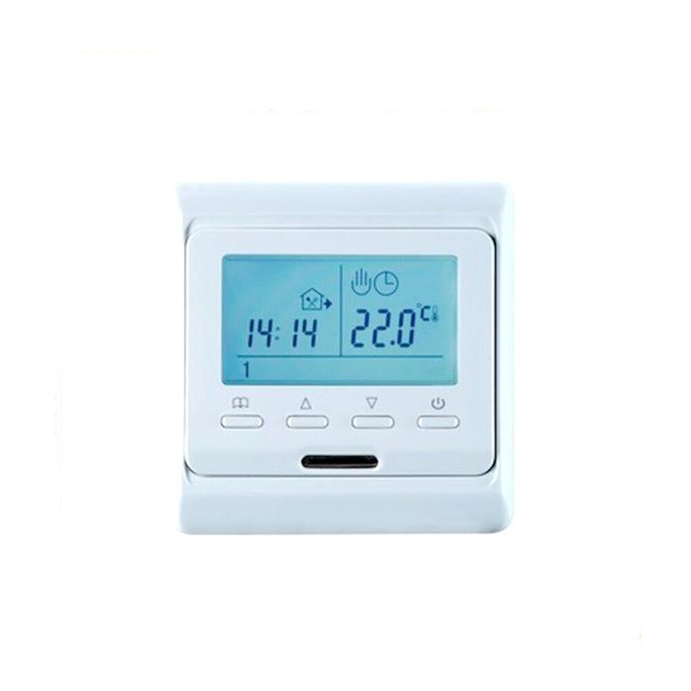 LCD Weekly Programmable Floor Heating Temperature Regulator Controller 16A 230V Air Machanical Thermostat Warm Room Universal