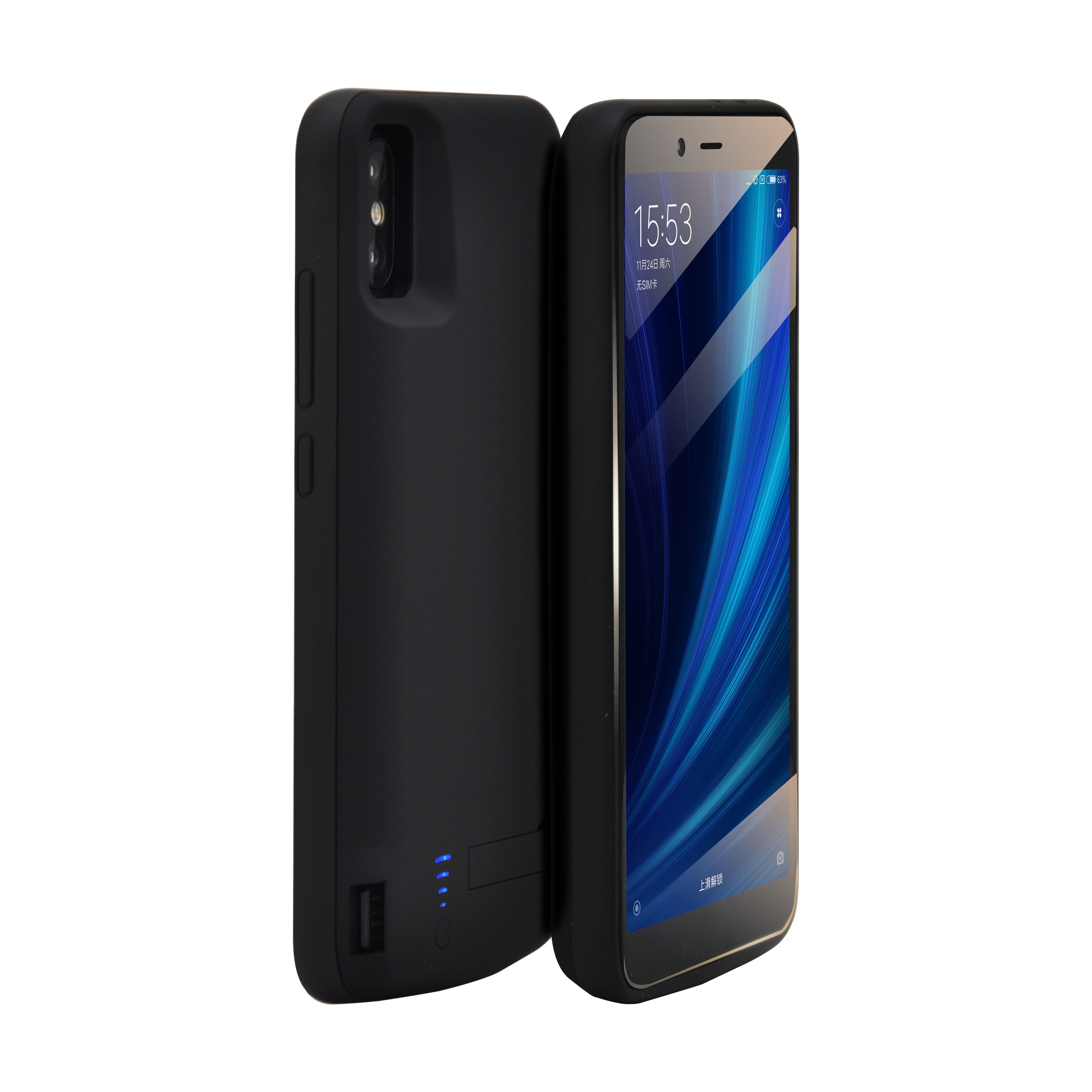 Funda de batería de 6000Mah para Xiaomi Mi5S Mi6 Mi6X Pro, protección del teléfono inteligente