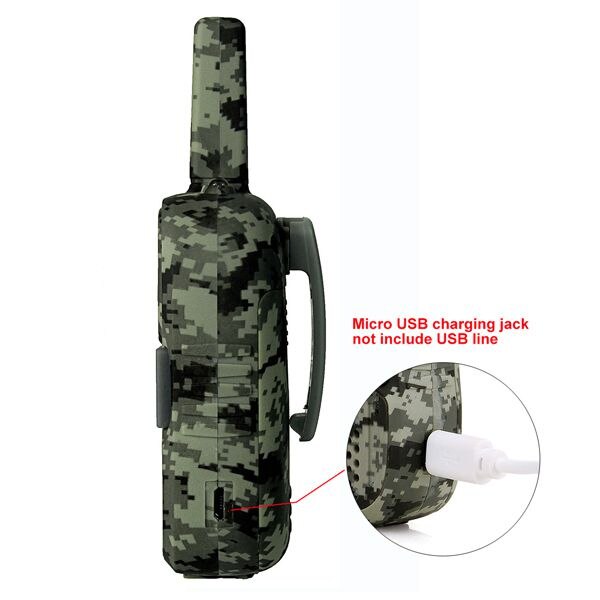 RETEVIS 2 uds RT33 Mini Walkie Talkie para niños niño Radio Hf 0,5 W PMR FRS/GMRS/8/22CH VOX PTT linterna pantalla LCD PMR446 Gi