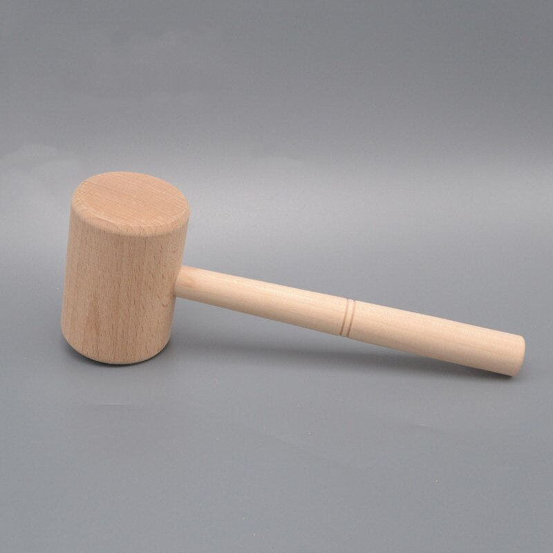 DIY Handmade Leather Tools Carving Wooden Hammer Hardwood Tapping Appliance Strong Hardness Material Solid Wood