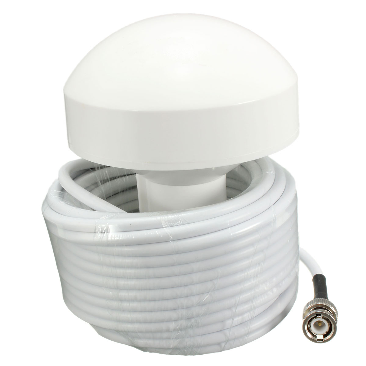 GPS Active Marine Navigation Antenna 10 Meters With BNC Male Plug Connector