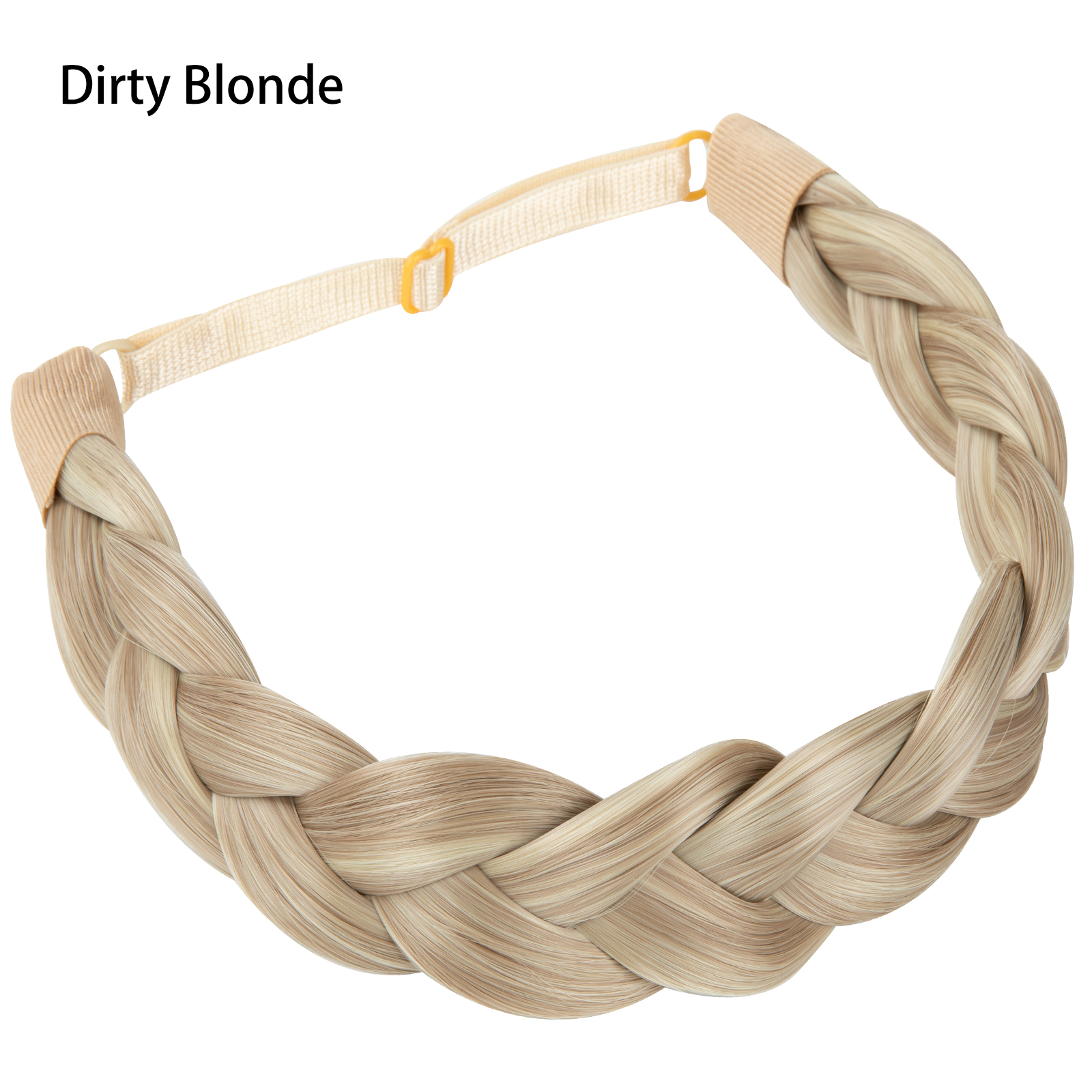 Synthetic Premium Adjustable Handmade Braided Elastic Band Hair Braiding Hair Headband Headwear For Women: #24