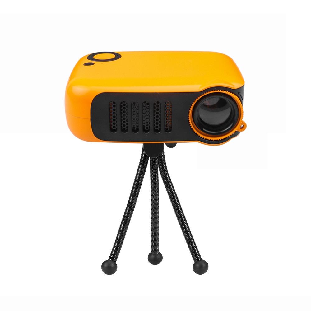 Portable Mini Projector With Tripod 800 Lumens Support 1080P LCD 50000 Hours Lamp Life Home Video Proyector For Chrismas