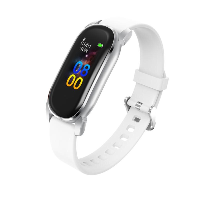 YD8 Body Temperatuur Detectie Smart Armband Sport Horloge Immuniteit Meting Bloeddruk Bloed Zuurstof Hart Jyoupro App: 02 white
