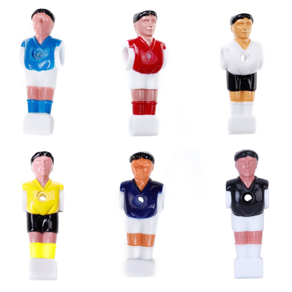 Piezas de Repuesto de futbolín para hombre, universales para mesas de futbolín estándar, varios colores