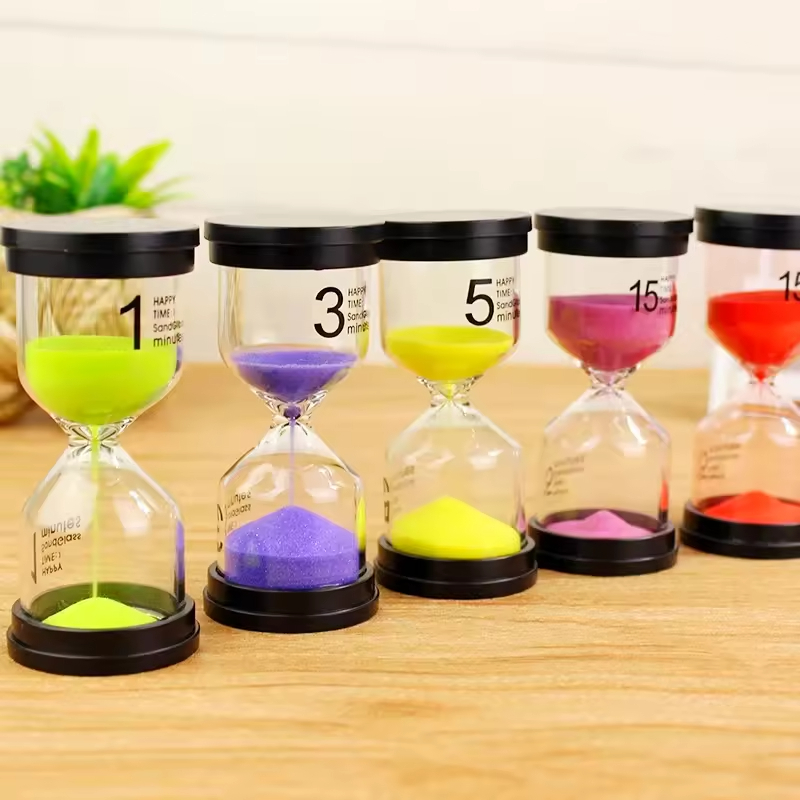 1/3/5/10/15/20/30/45/60 Zandloper Minuten Zandhorloge Zandglas Timer Klok Horloge Kinderen Sand Timer Uur Huisdecoratie