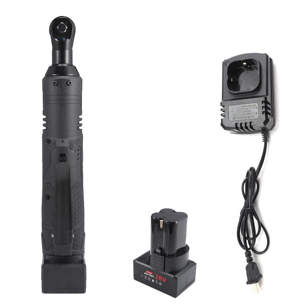 12v 18v 28v 3/8 '' 2 lithium-ion batteri elektrisk skraldenøgle genopladelig elektrisk trådløs nøgle til bil